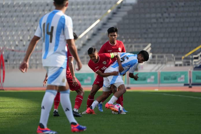 Timnas U-20 Indonesia vs Argentina Seoul Earth On Us Cup 2024 - PSSI