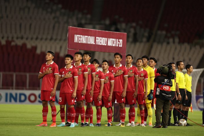 Timnas U-20 Indonesia international match - PSSI