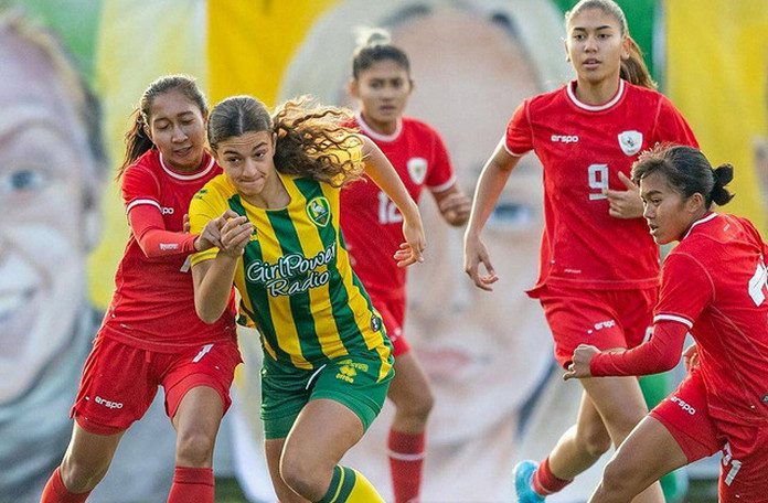 ADO Den Haag Vrouwen vs timnas putri Indonesia - adodhvrouwen