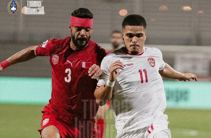 Ragnar Oratmangoen timnas INdonesia vs Bahrain - Timnas Indonesia