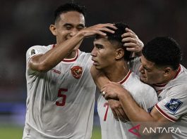 Timnas Indonesia vs Arab Saudi, Marselino Ferdinan - Antarafoto