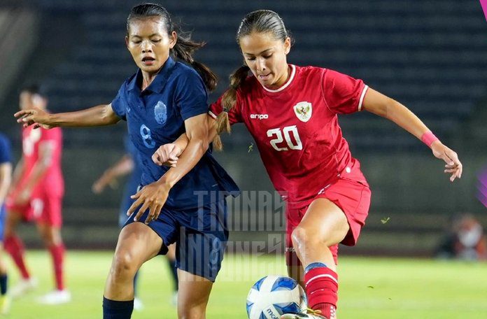 Timnas Putri Indonesia vs Kamboja, Katarina Stalin, final Piala AFF 2024 - TImnasIndonesia