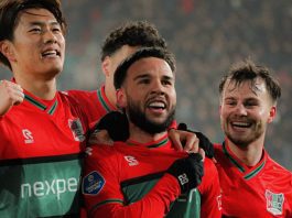 Pemain timnas Indonesia Calvin Verdoonk bersama NEC Nijmegen - X necnijmegen