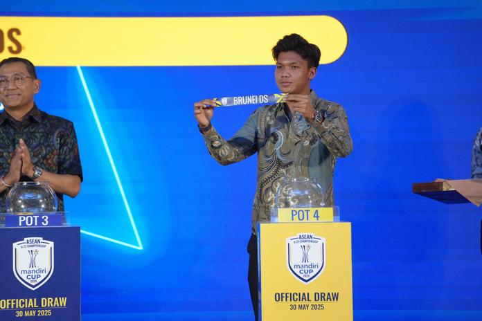 Hasil Undian timnas U-23 Indonesia di ASEAN U-23 Championship Mandiri Cup 2025 -PSSI 1