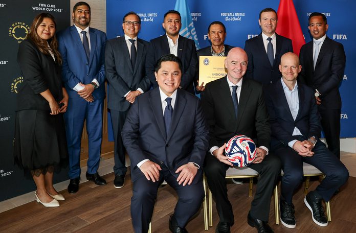 FIFA President meets with Football Association of Indonesia President