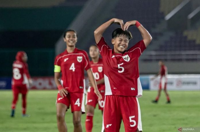 Timnas Putri Indonesia U-16 Piala AFF Wanita U-16 2025 (1) - Antarafoto